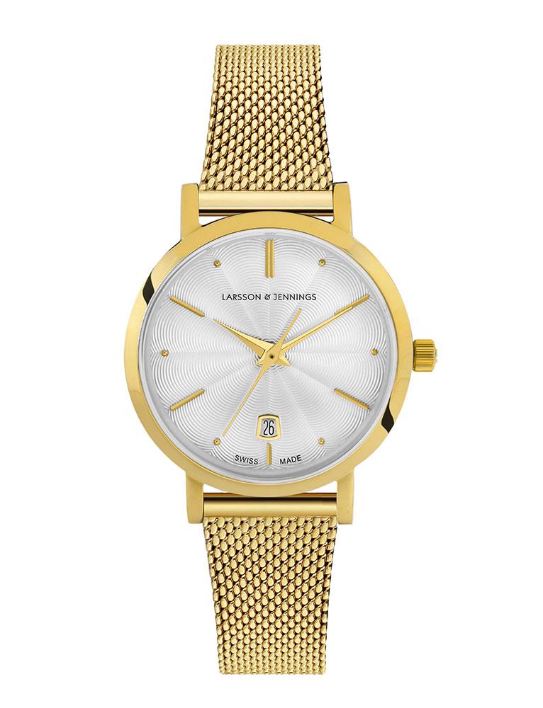 Aurora Milanese 26mm Gold White