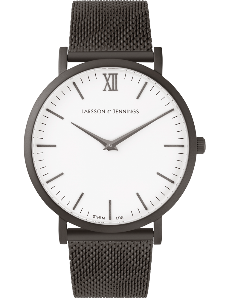 Lj Classic Lugano Milanese 40mm Grey White