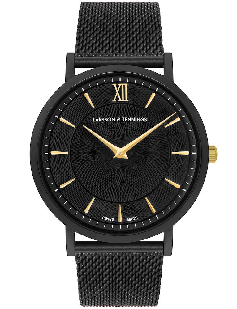 Sloan Diamond Milanese 40mm Black