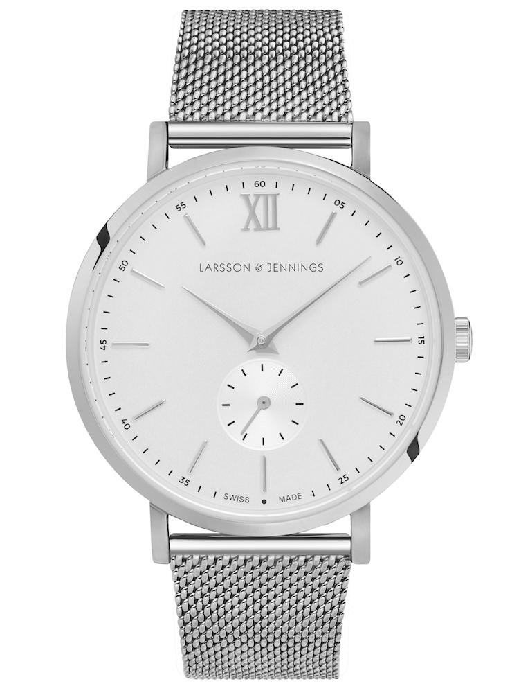 Jura Milanese 38mm Silver White