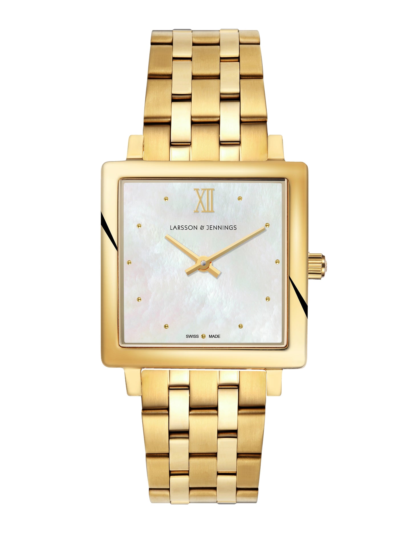 Bernadotte Norse Vasa Link 34mm Gold Pearl