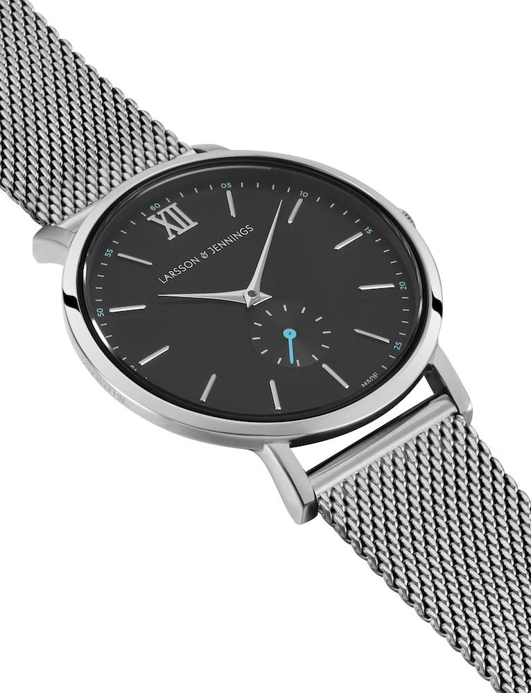 Jura Milanese 38mm Silver Charcoal