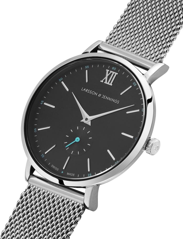Jura Milanese 38mm Silver Charcoal