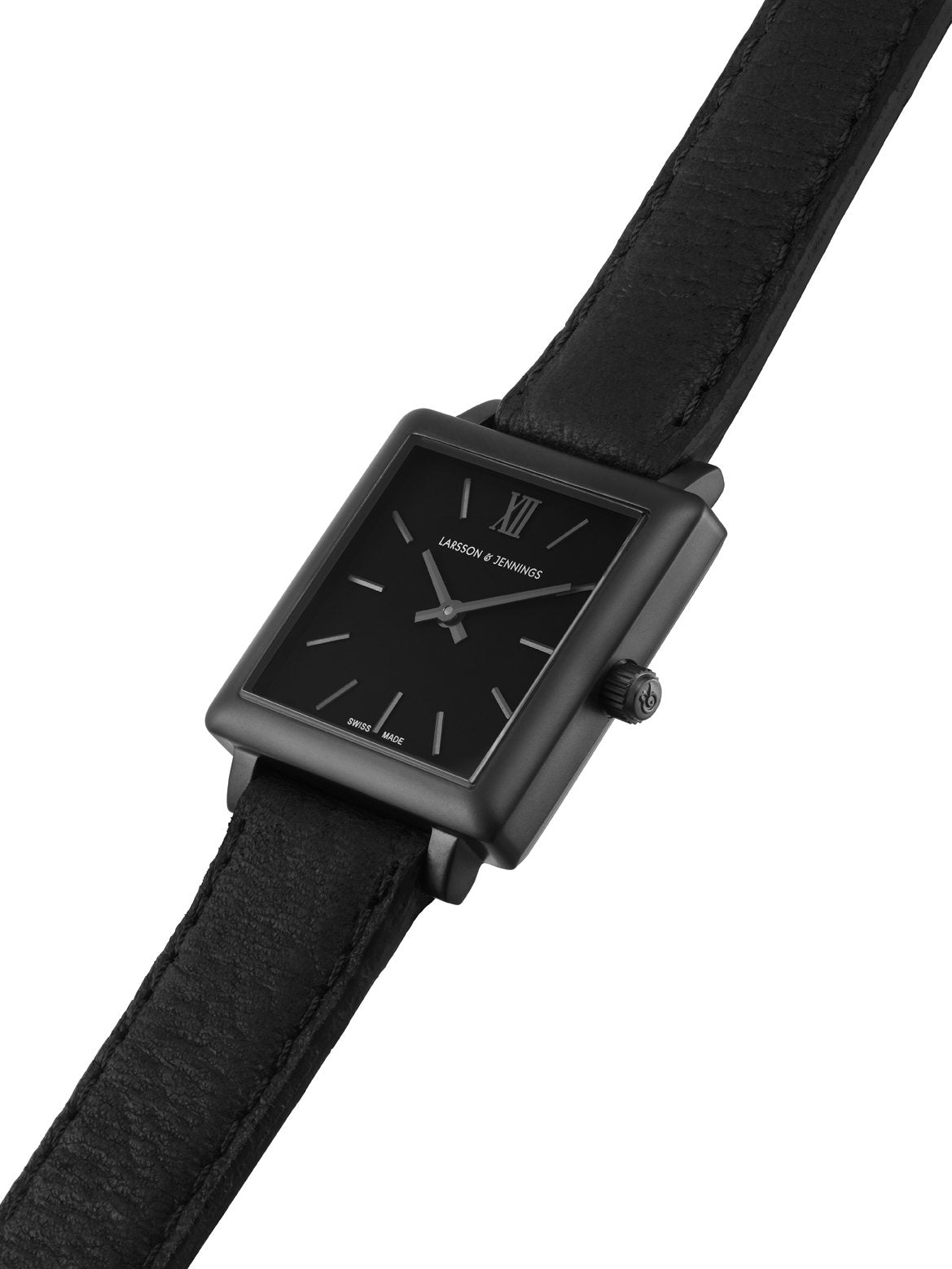 Lj Classic Norse Leather 34mm Black