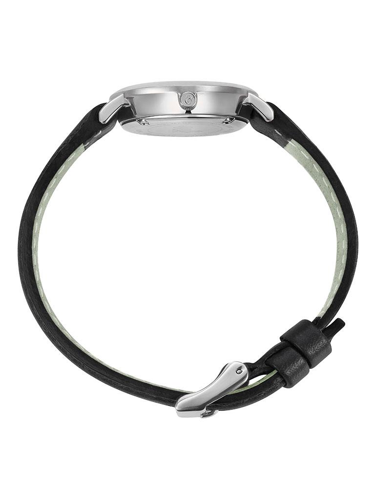 Aurora Leather 26mm Silver Pink