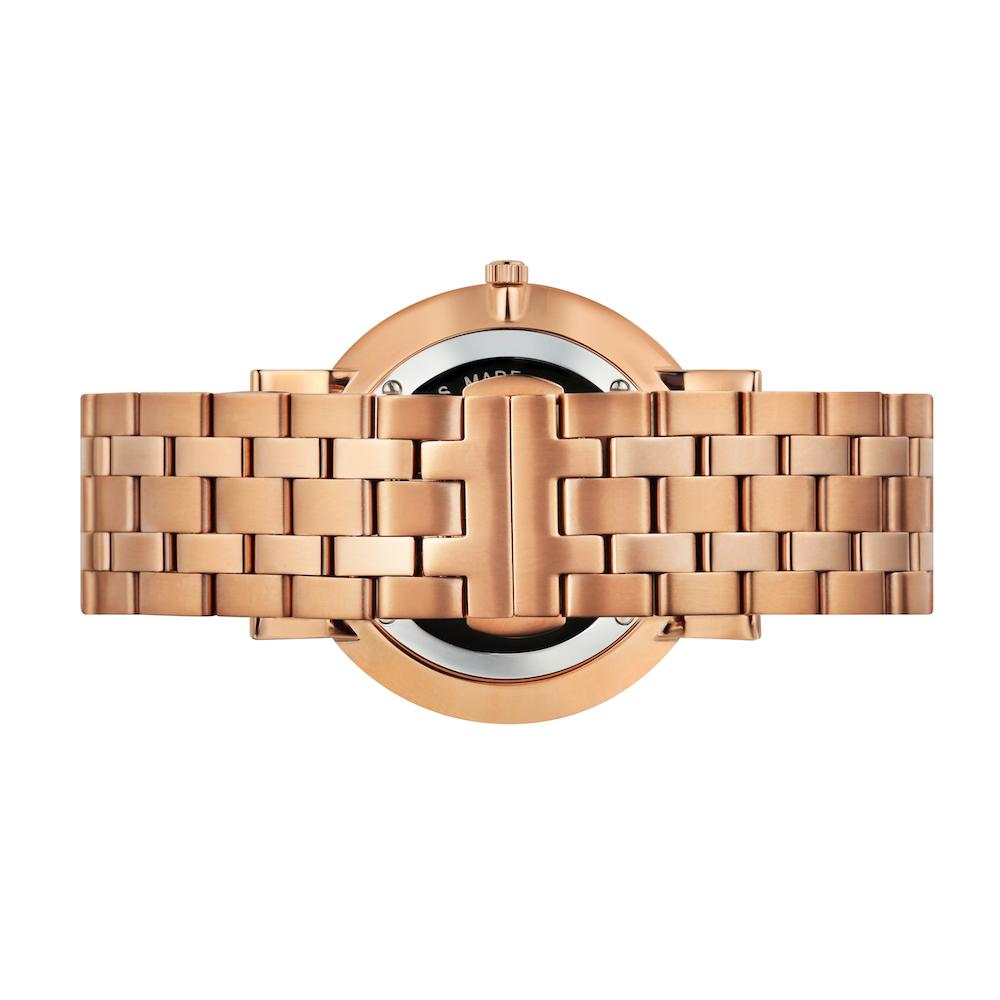 Solaris Lugano Vasa Link 40mm Rose Gold Purple
