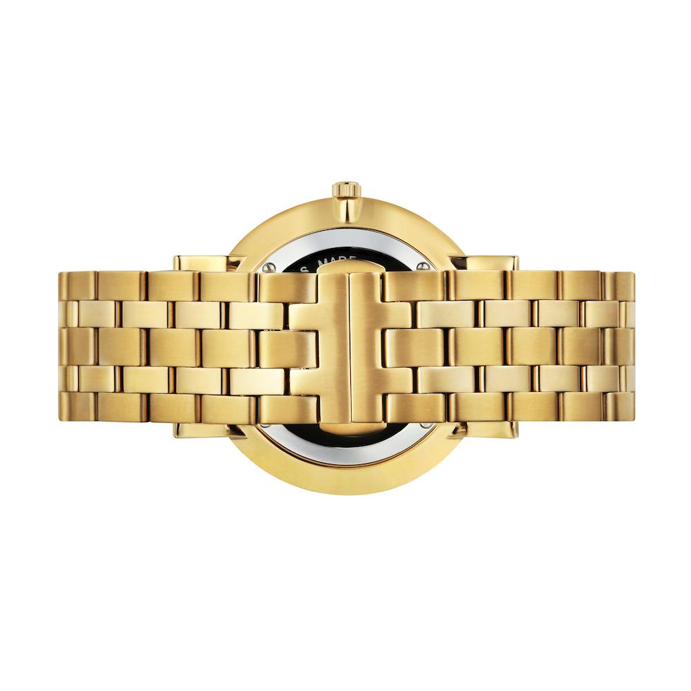 Solaris Lugano Vasa Link 40mm Gold Green