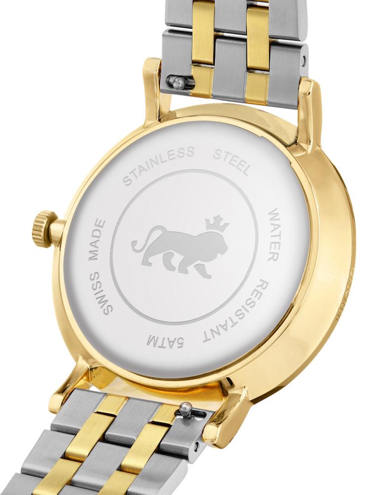 Aurora Vasa Link 38mm Gold White