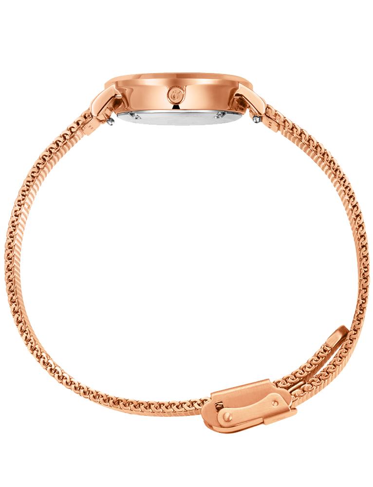 Solaris Lugano Milanese 26mm Rose Gold Purple