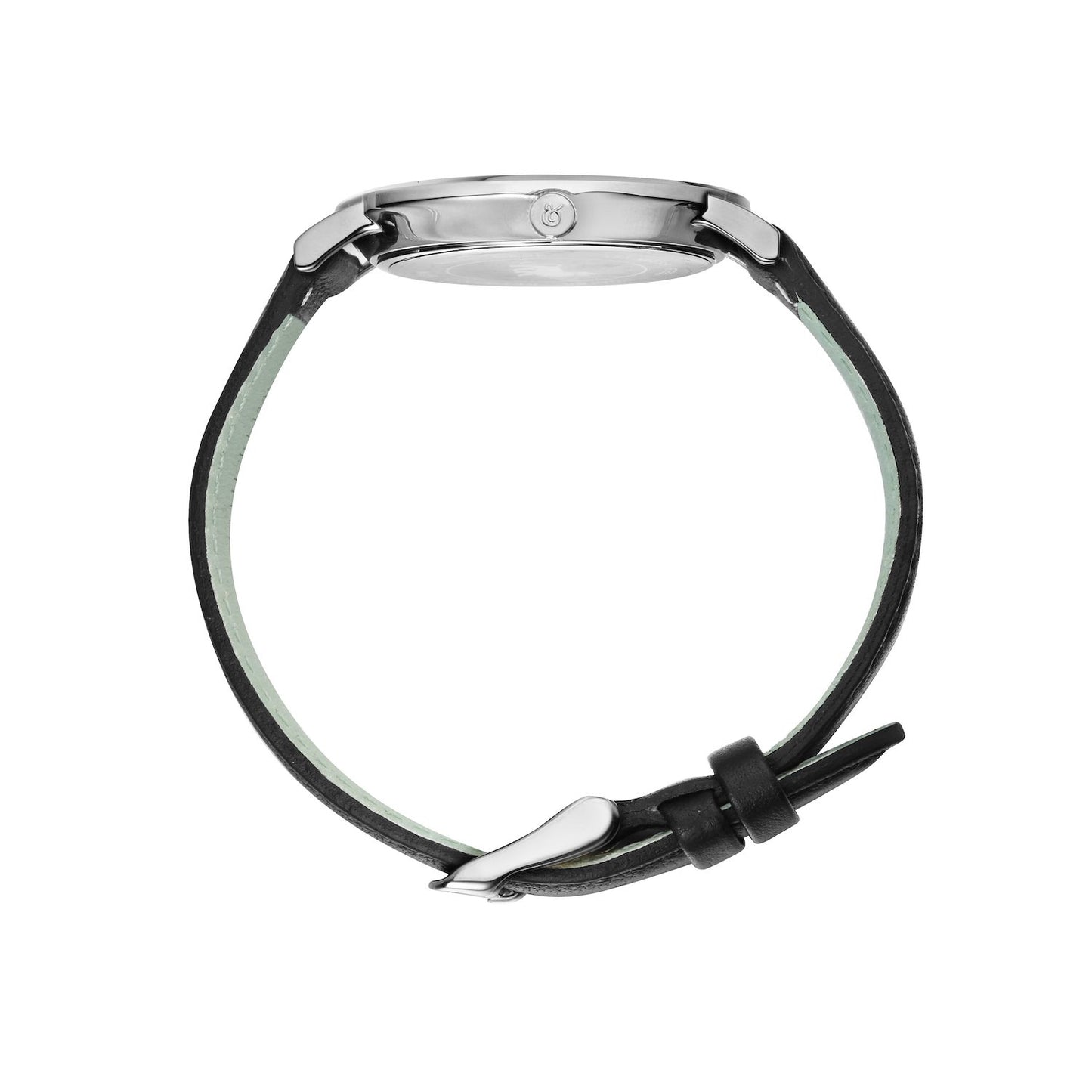 Jura Leather 38mm Silver White