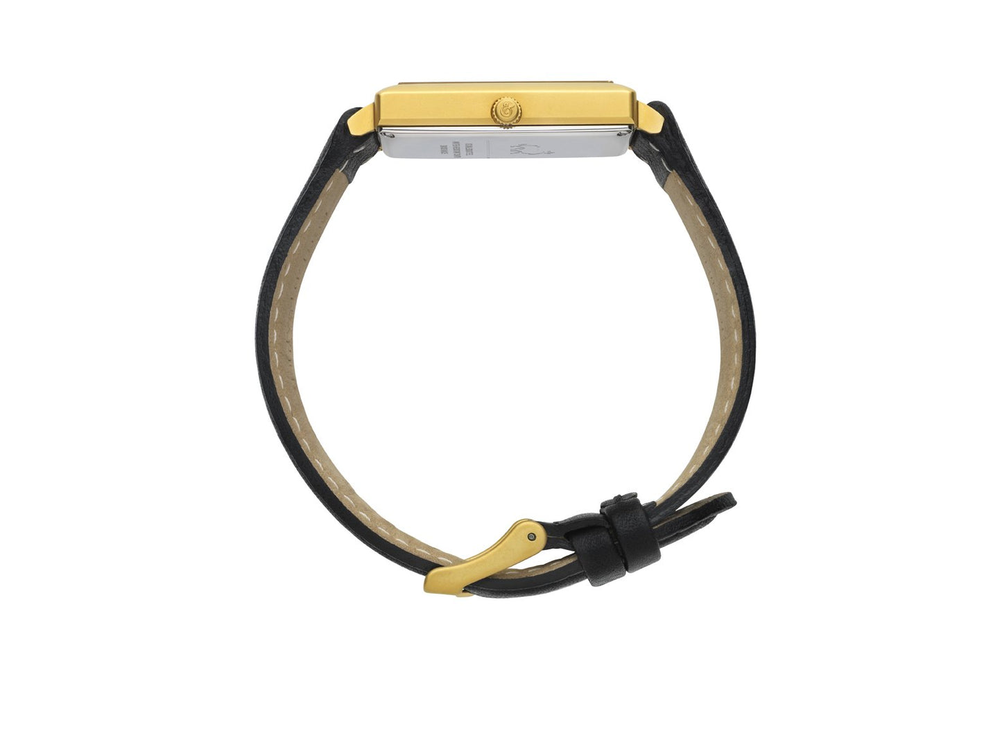 Lj Classic Norse Leather 40mm Gold Black