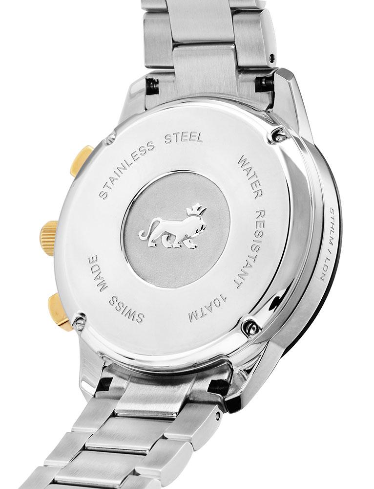 RALLY VASA LINK 41MM SILVER BLACK
