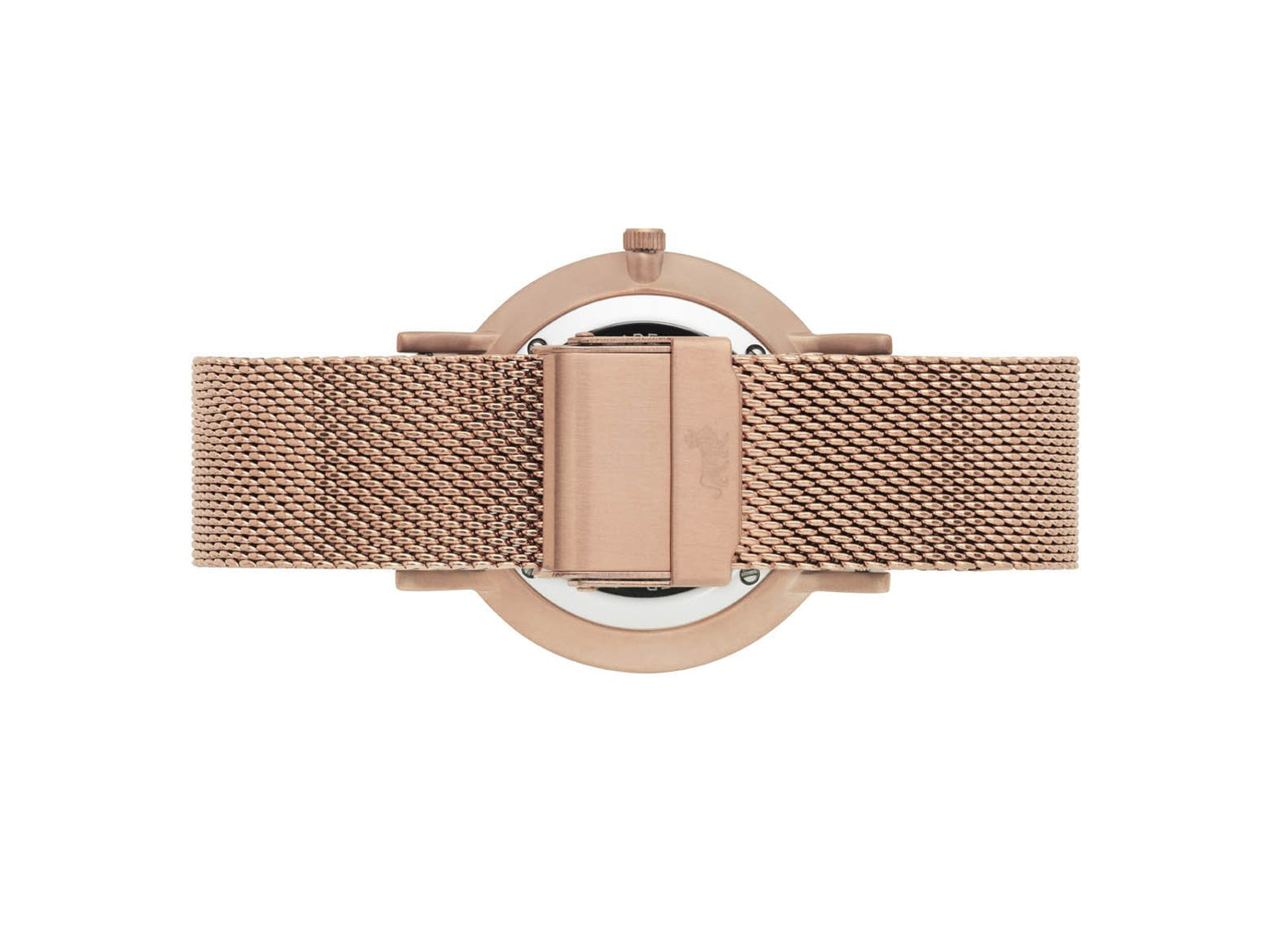 Lj Classic Lugano Milanese 40mm Rose Gold White