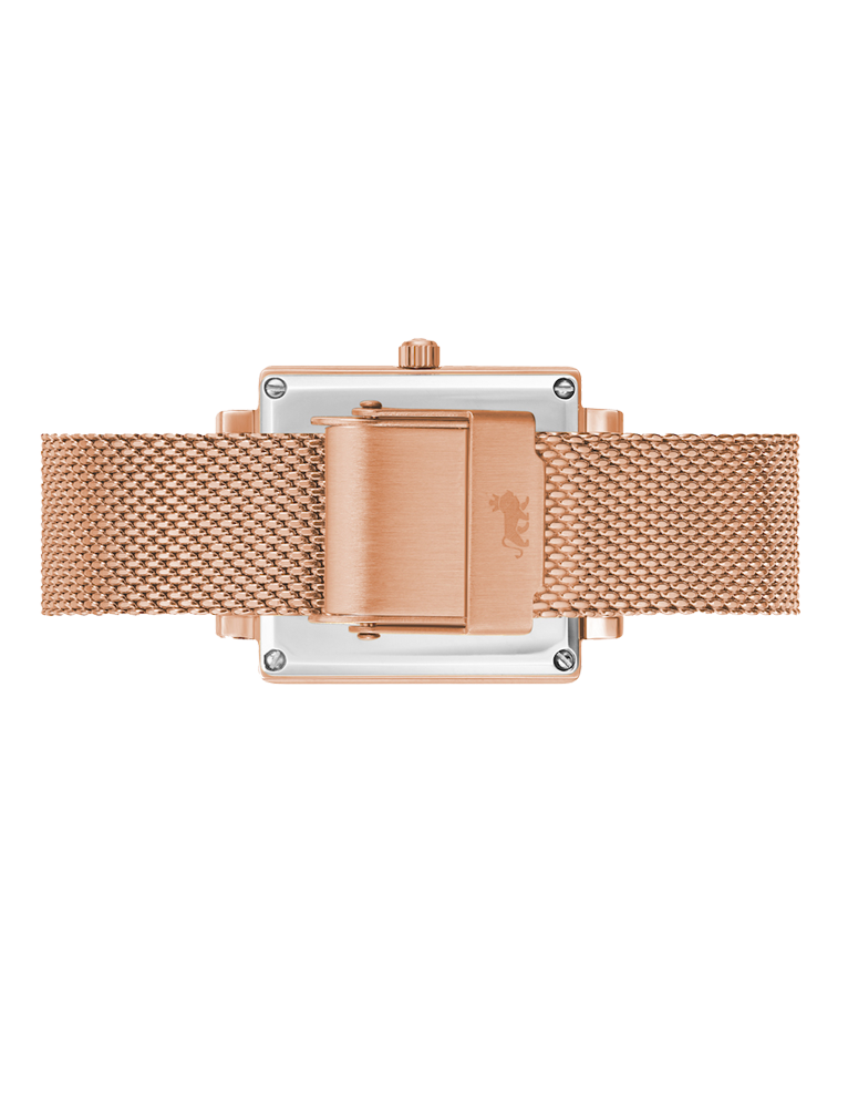 Bernadotte Norse Milanese 34mm Rose Gold Pearl