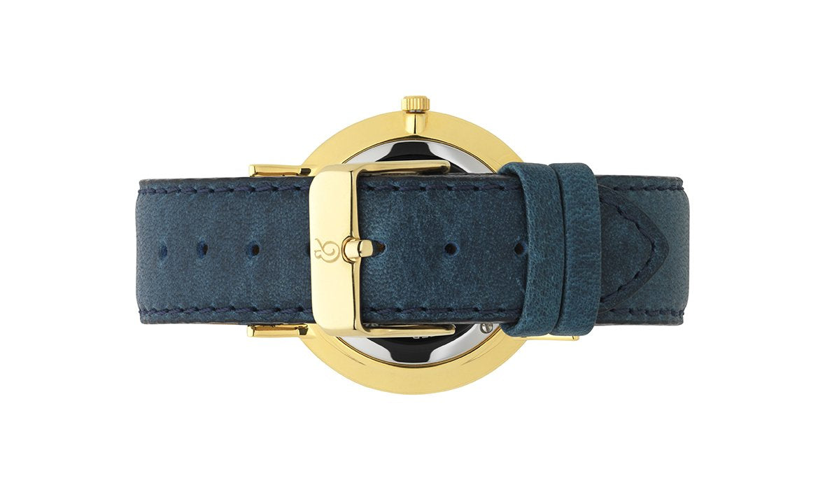 Lj Classic Lugano Leather 40mm Gold White