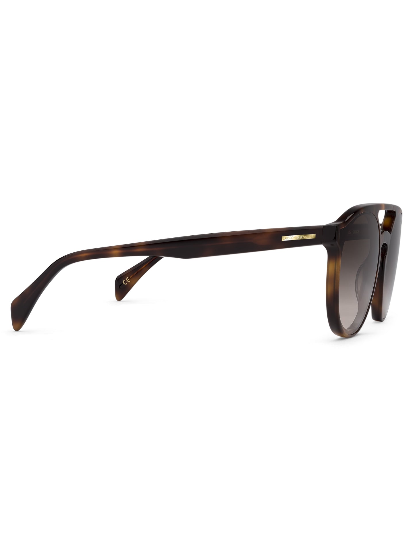 Dark Havana Aviator Sunglasses