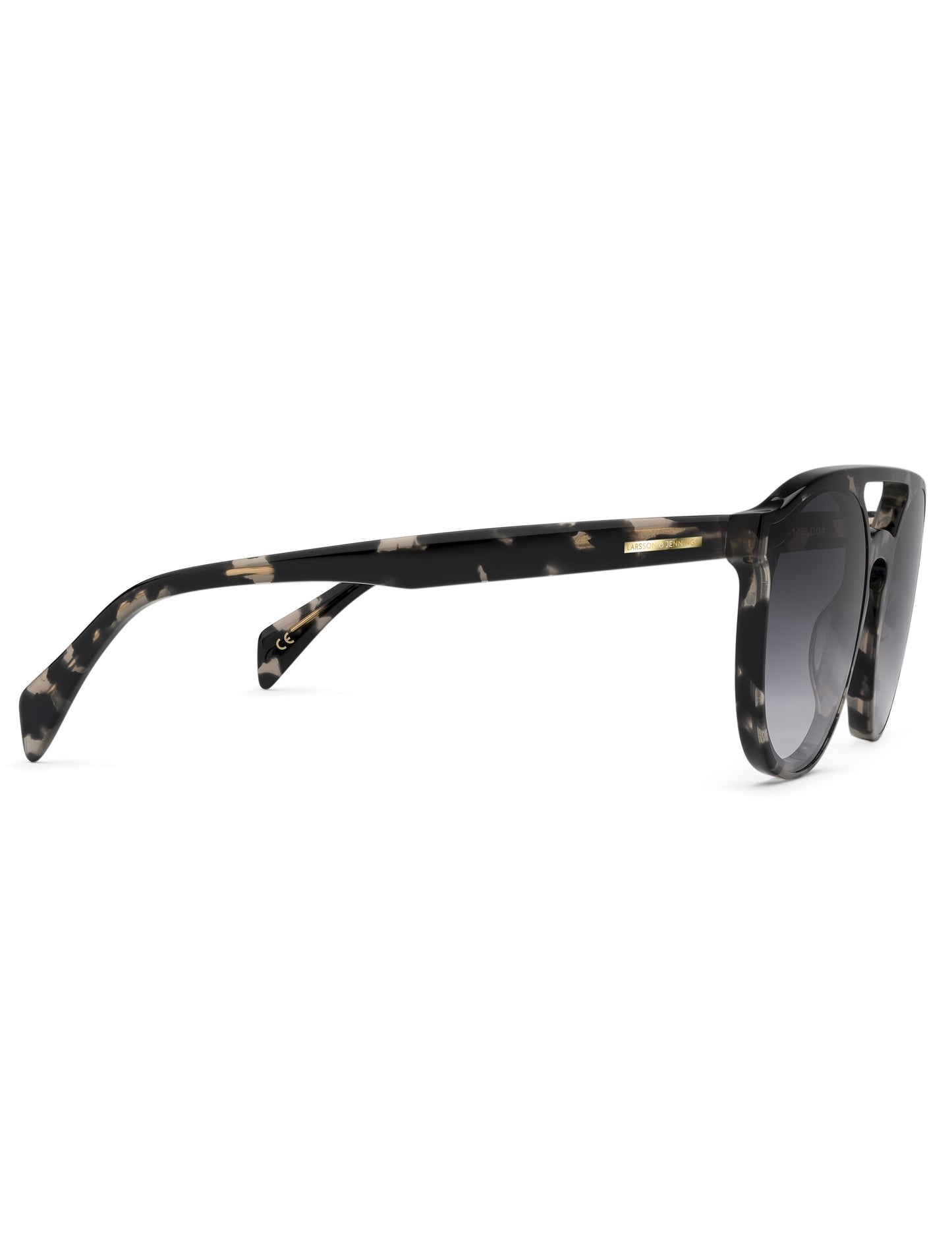 Grey Havana Aviator Sunglasses