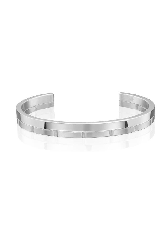 Silver Link Bangle