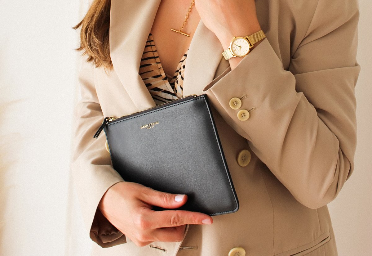 Signe Clutch Beige