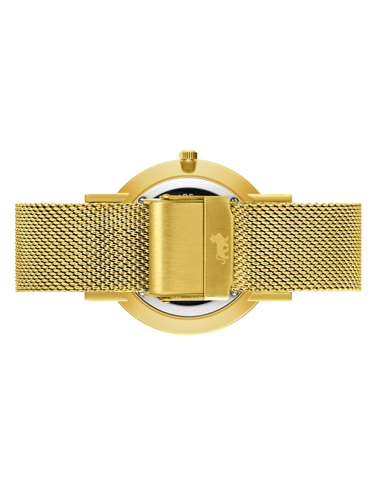 Solaris Lugano Milanese 40mm Gold Green
