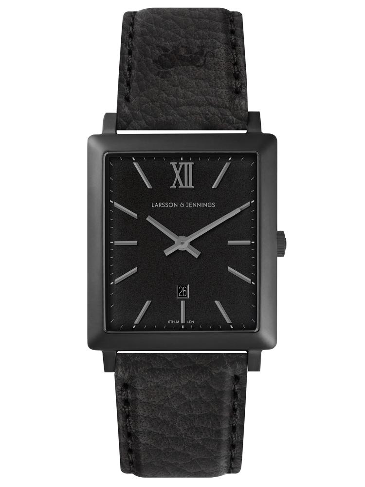 Norse Black Leather 40mm Black Black