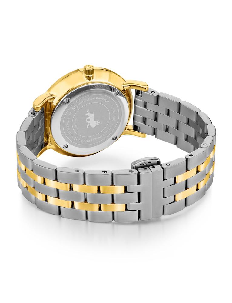 Bernadotte Lugano Vasa Link 33mm Gold Pearl
