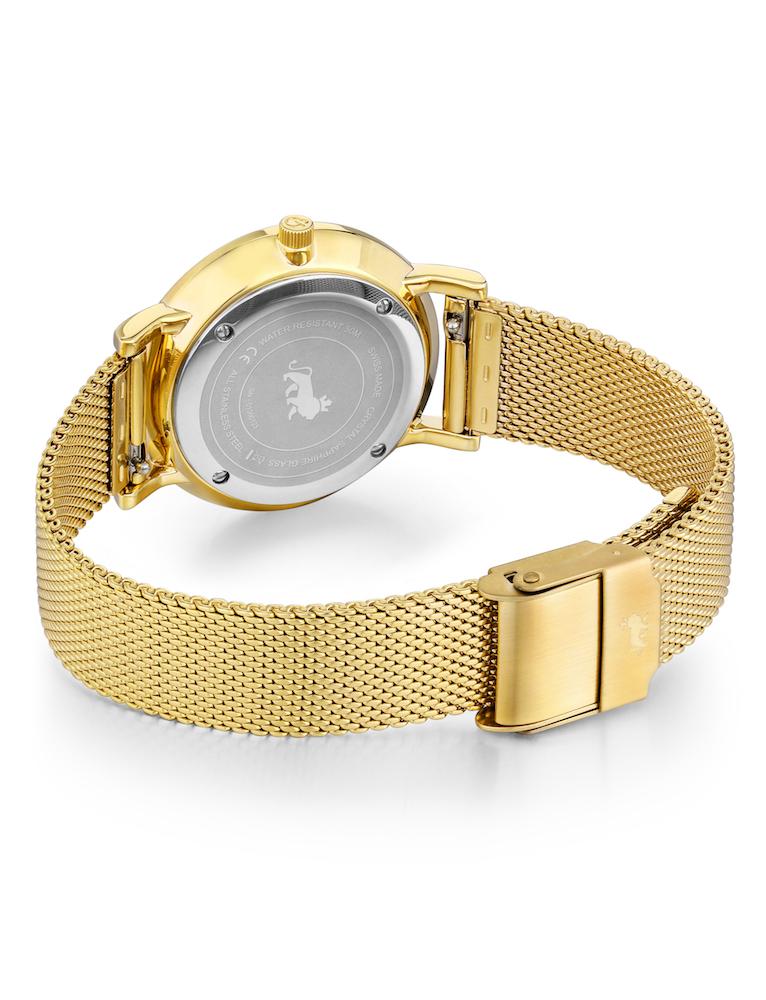 Solaris Lugano Milanese 33mm Gold Red