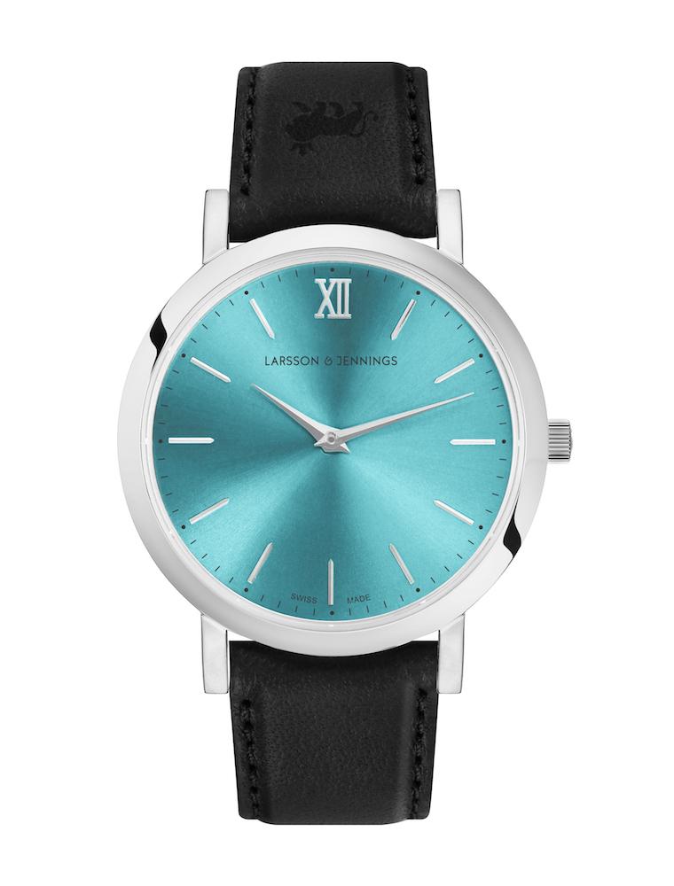 Solaris Lugano Leather 33mm Gold Red