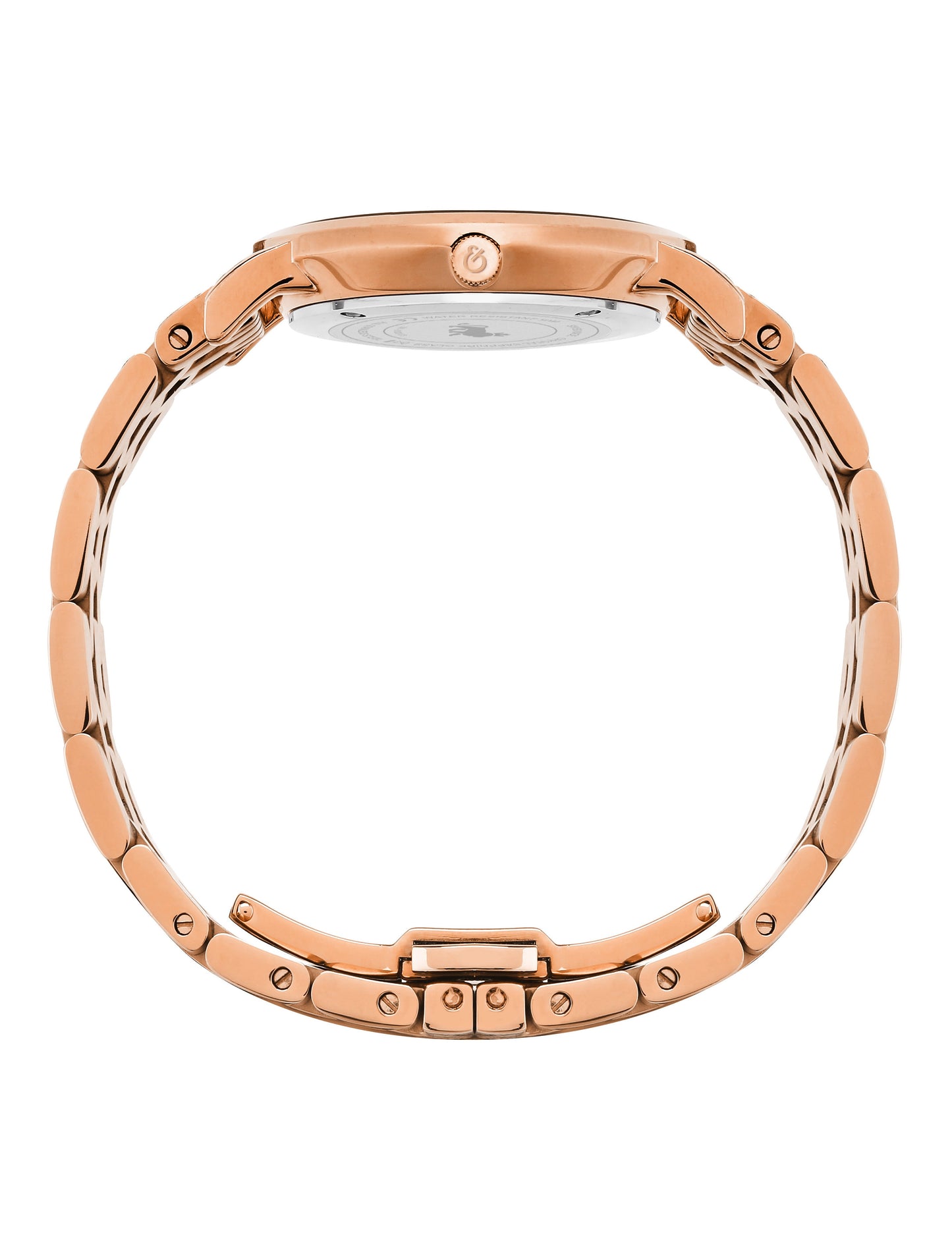 Bernadotte Lugano Vasa Link 33mm Rose Gold Pearl