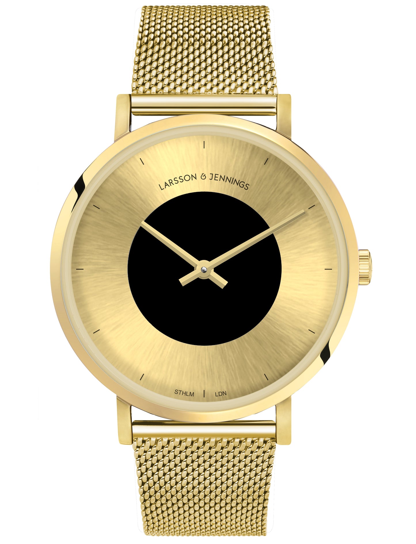 Code Dot Milanese 38mm Gold Black