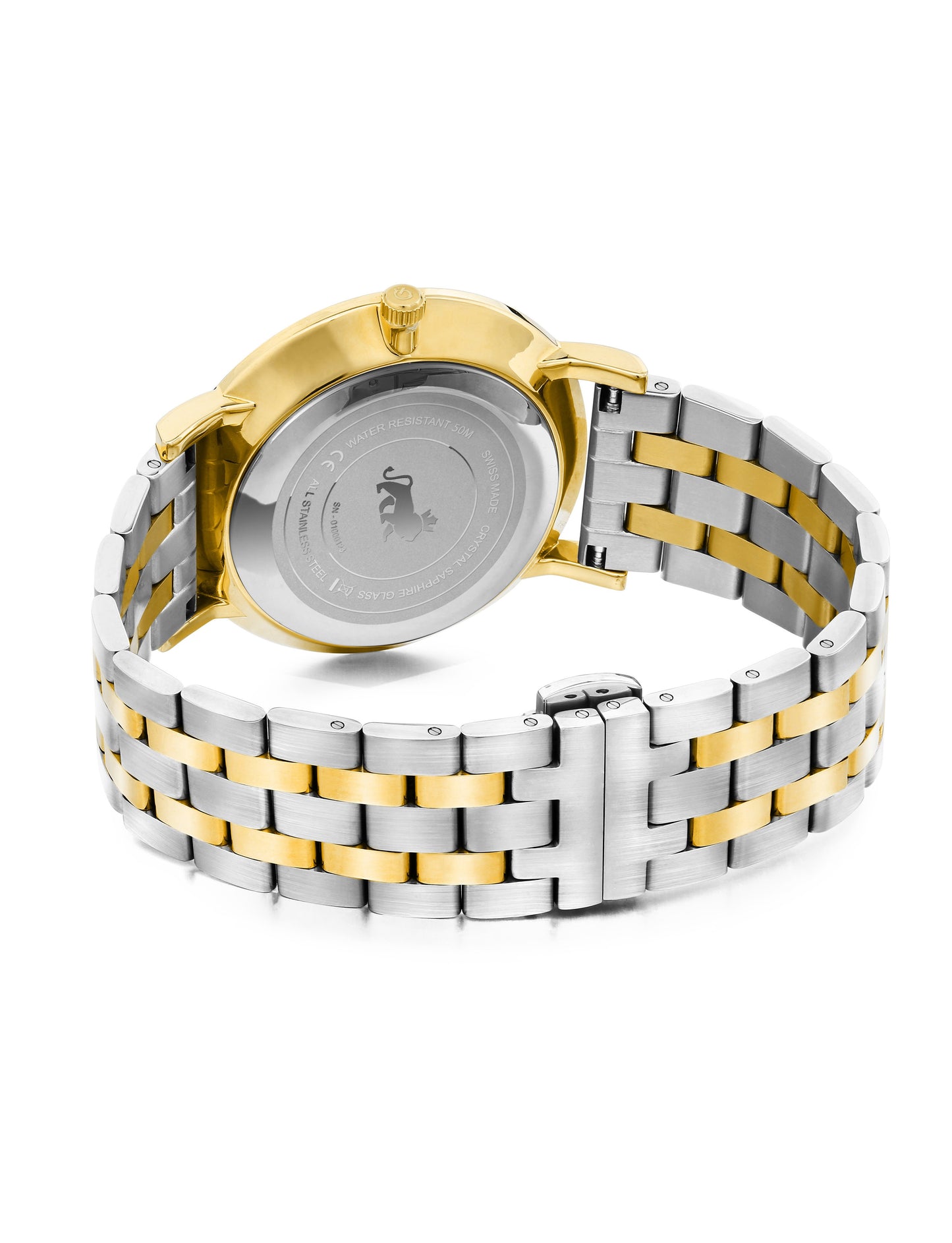 Jura Vasa Link 38mm Gold White