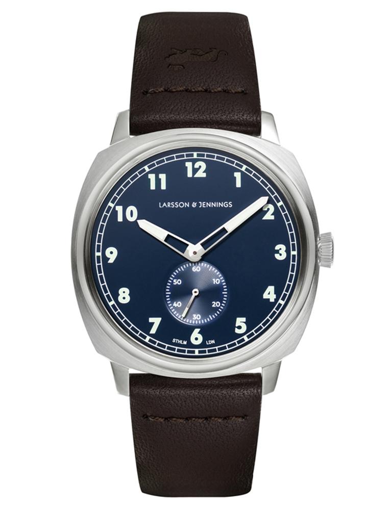 Meridian 38mm Silver Navy