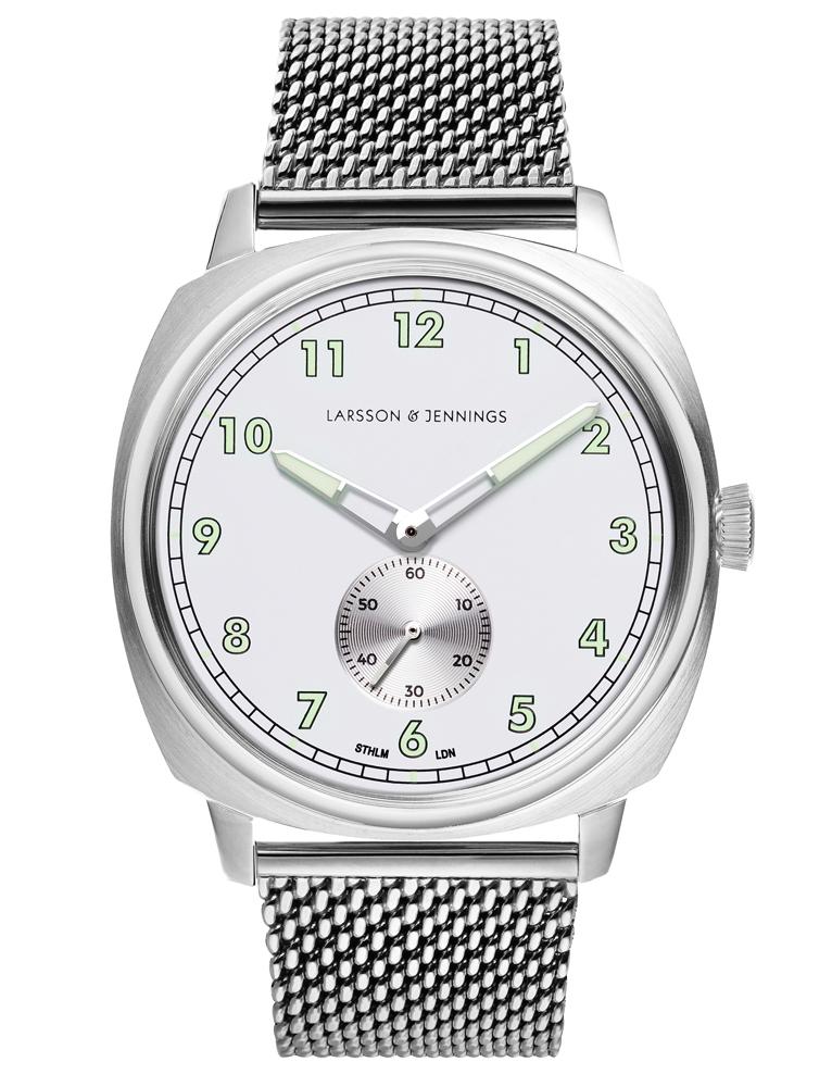 Meridian Milanese 38mm Silver White