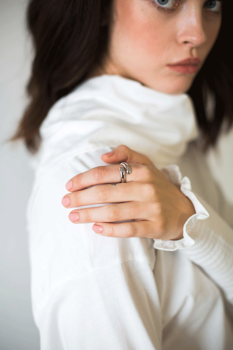Silver Helena Ring