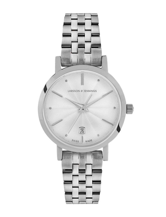 Aurora Vasa Link 26mm Silver White