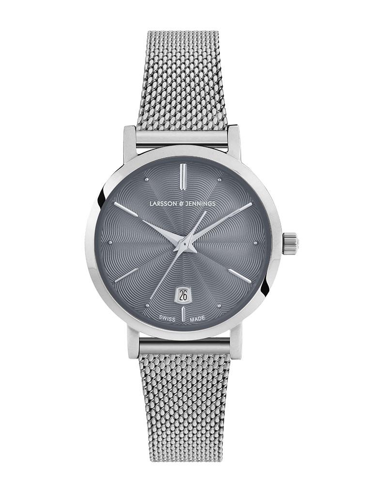Aurora Milanese 26mm Silver Grey