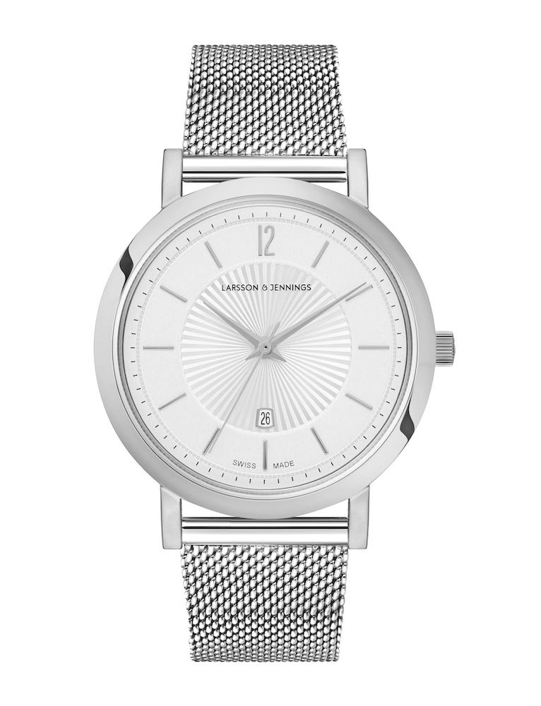 Opera Milanese 33mm Silver White