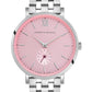 Jura Vasa Link 38mm Silver Pink