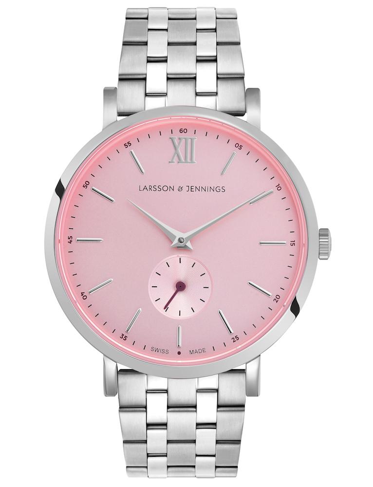 Jura Vasa Link 38mm Silver Pink