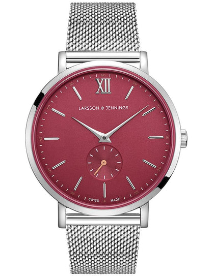 Jura Milanese 38mm Silver Red