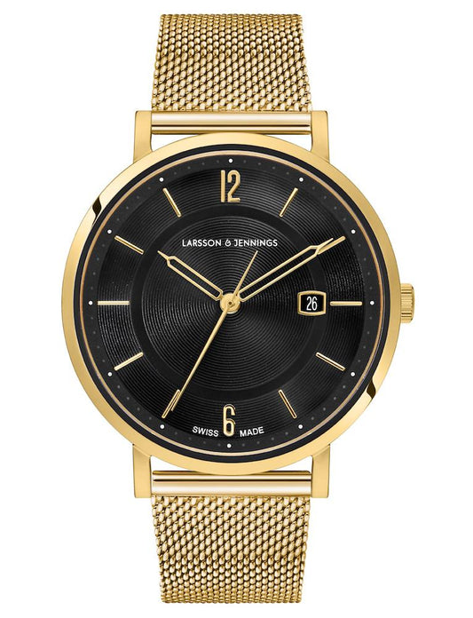 Opera Milanese 38mm Gold Black