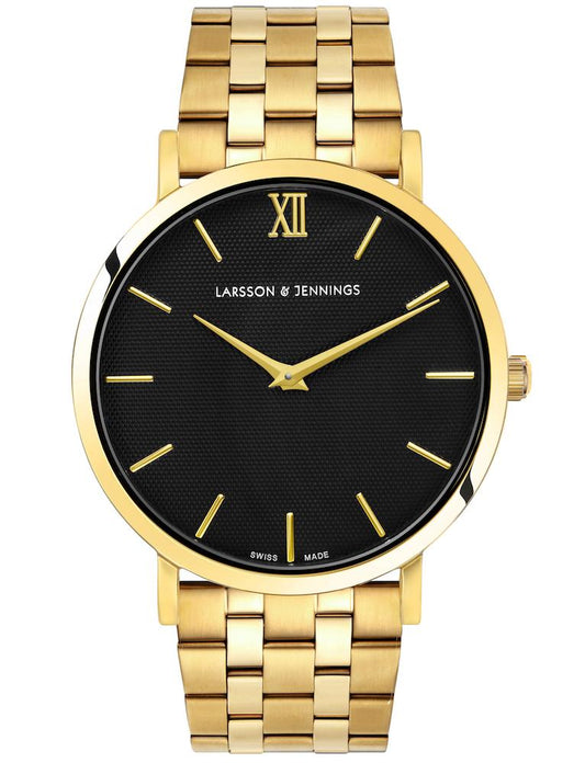 Sloan Pyramid Vasa Link 40mm Gold Black