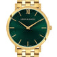 Solaris Lugano Vasa Link 40mm Gold Green