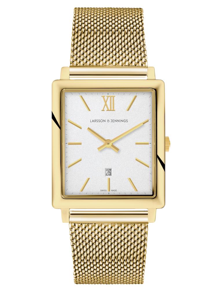NORSE MILANESE 40MM GOLD SATIN-WHITE