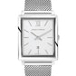 Norse Milanese 40mm Silver Satin-White