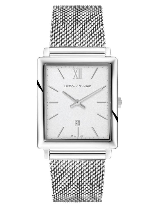 Norse Milanese 40mm Silver Satin-White