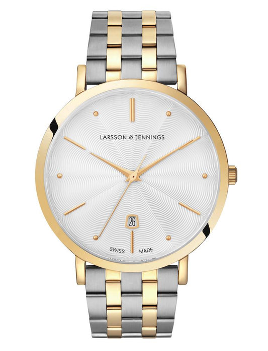 Aurora Vasa Link 38mm Gold White