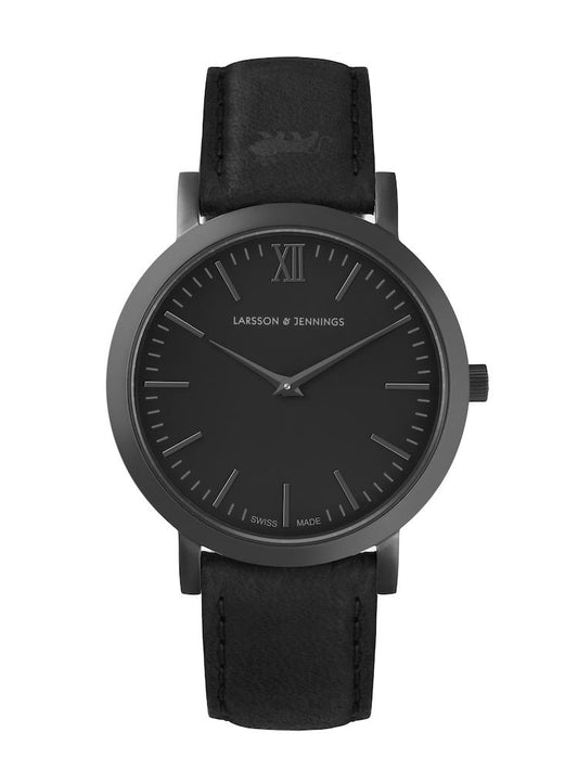 Lj Classic Lugano Leather 33mm Black