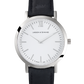 Lj Classic Lugano Leather 33mm Silver White