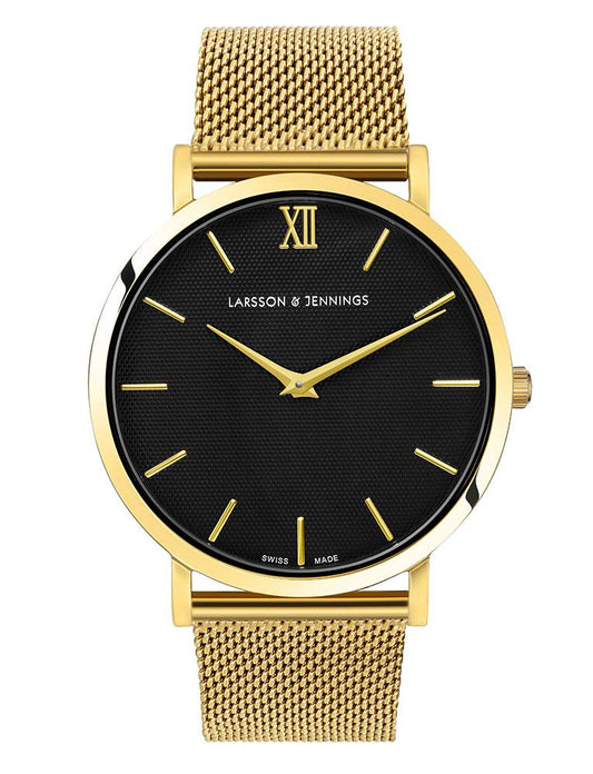Sloan Pyramid Milanese 40mm Gold Black